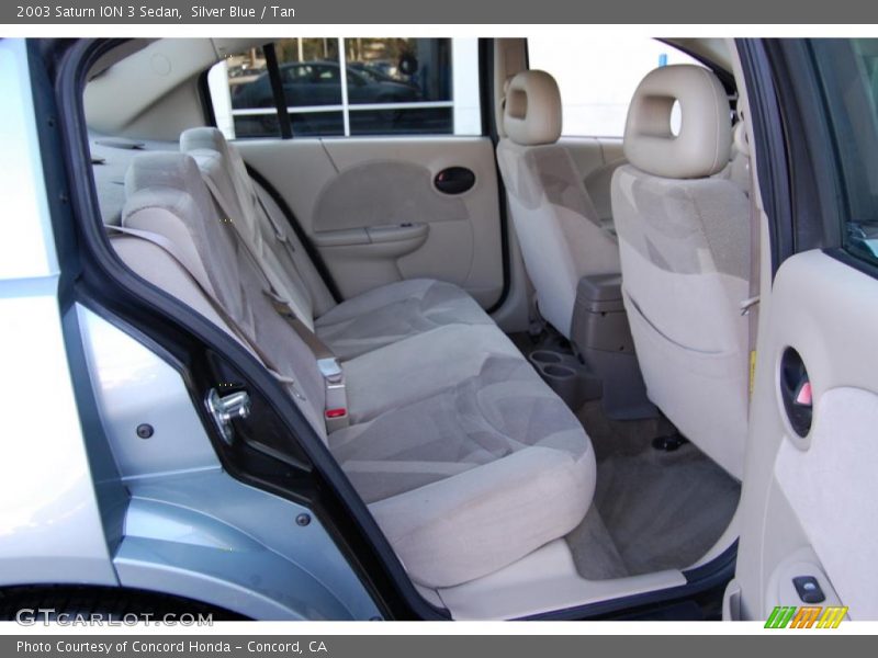 Silver Blue / Tan 2003 Saturn ION 3 Sedan