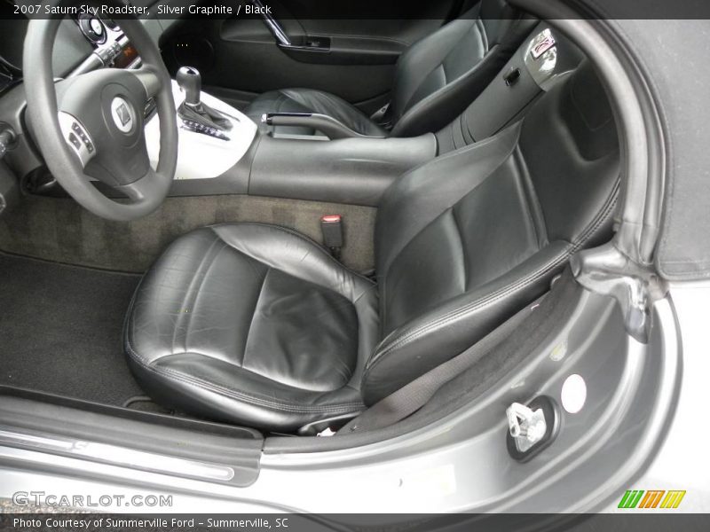 Silver Graphite / Black 2007 Saturn Sky Roadster