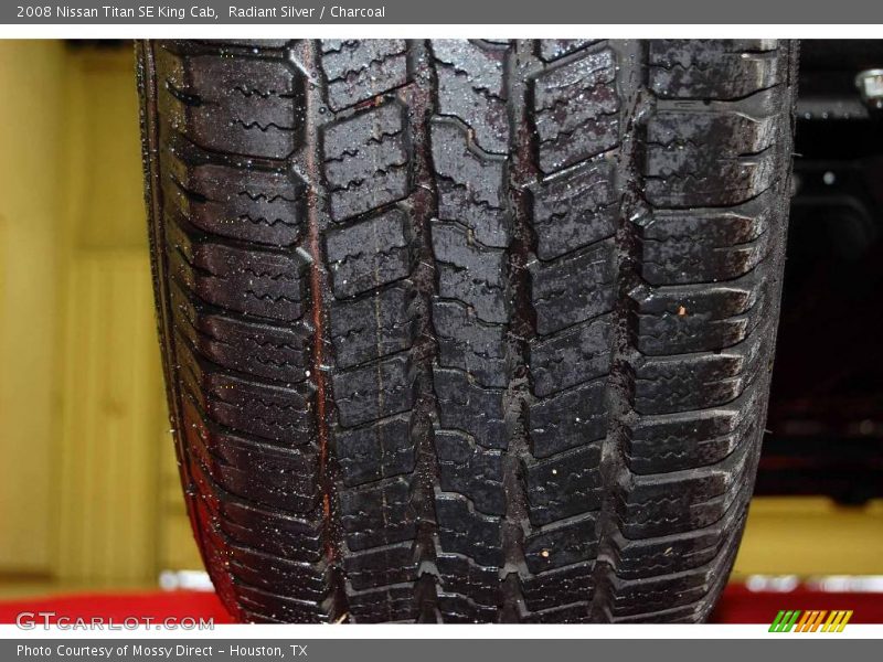 Radiant Silver / Charcoal 2008 Nissan Titan SE King Cab