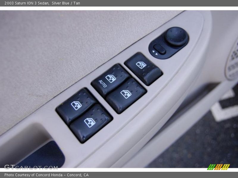 Silver Blue / Tan 2003 Saturn ION 3 Sedan