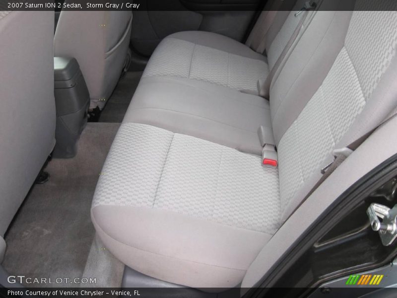 Storm Gray / Gray 2007 Saturn ION 2 Sedan