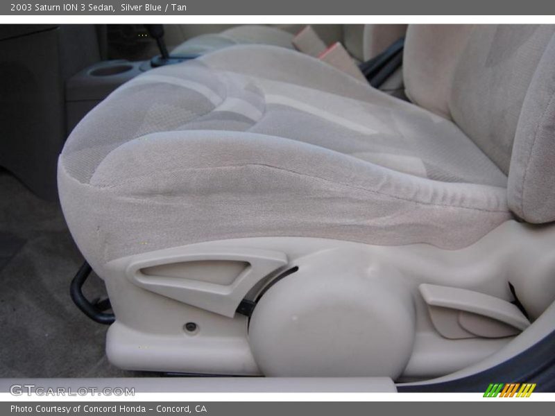 Silver Blue / Tan 2003 Saturn ION 3 Sedan