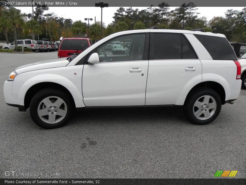 Polar White / Gray 2007 Saturn VUE V6