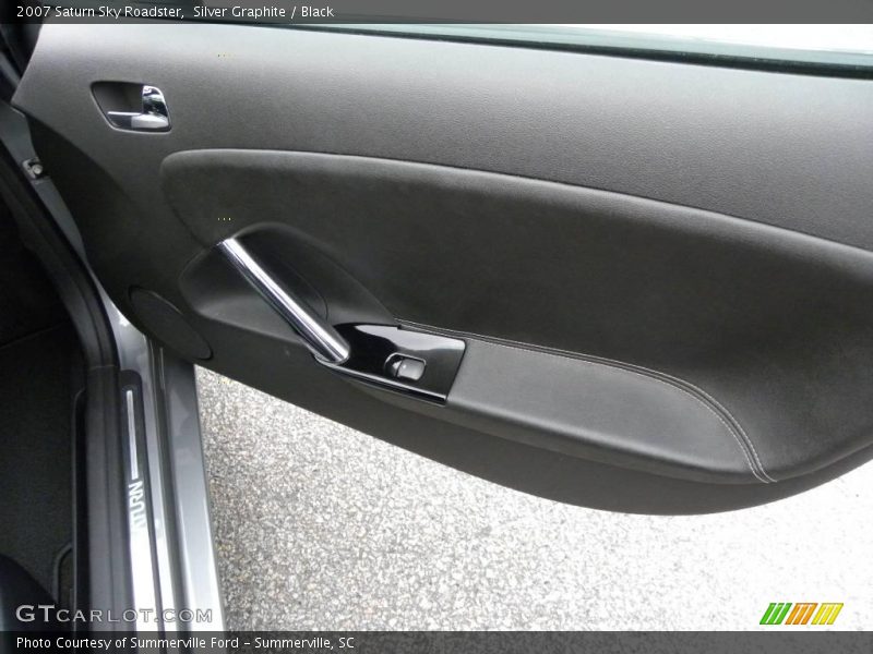 Silver Graphite / Black 2007 Saturn Sky Roadster