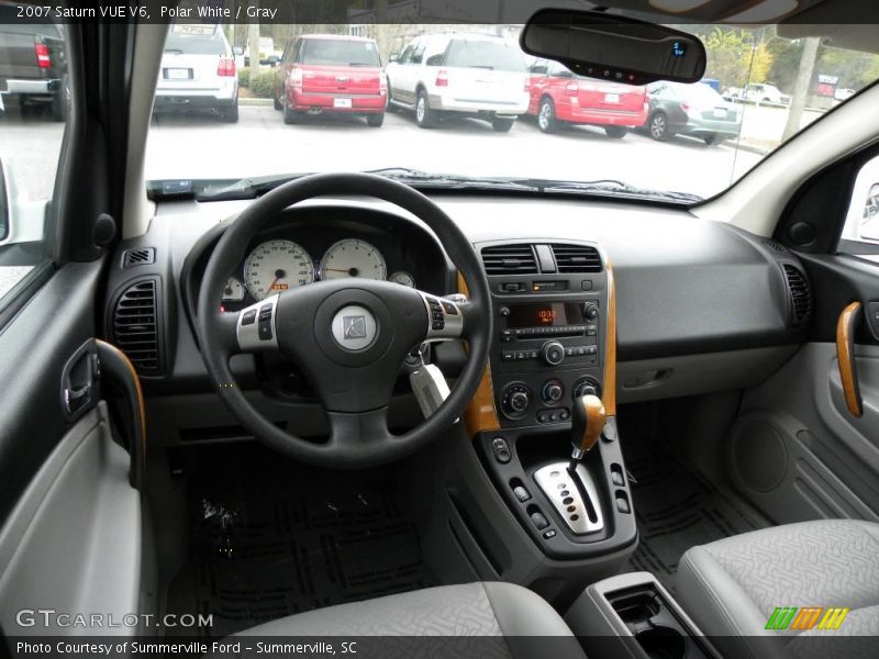 Polar White / Gray 2007 Saturn VUE V6