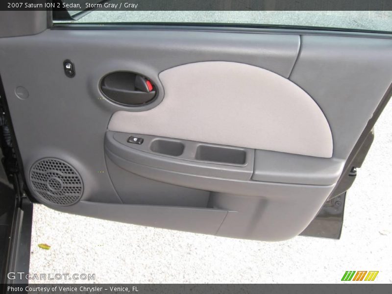 Storm Gray / Gray 2007 Saturn ION 2 Sedan