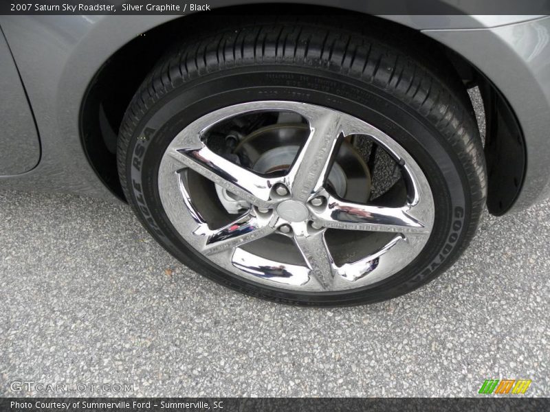 Silver Graphite / Black 2007 Saturn Sky Roadster