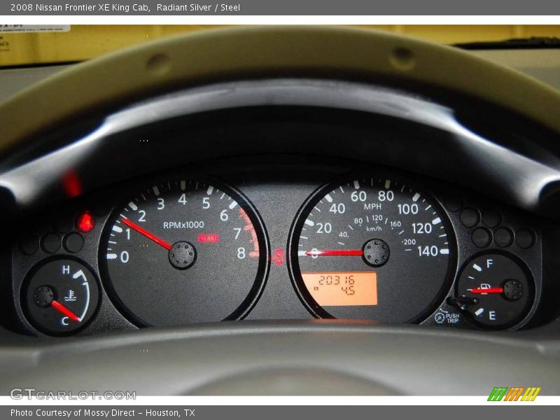 Radiant Silver / Steel 2008 Nissan Frontier XE King Cab