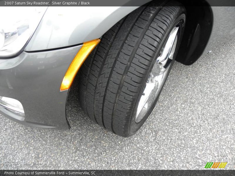 Silver Graphite / Black 2007 Saturn Sky Roadster