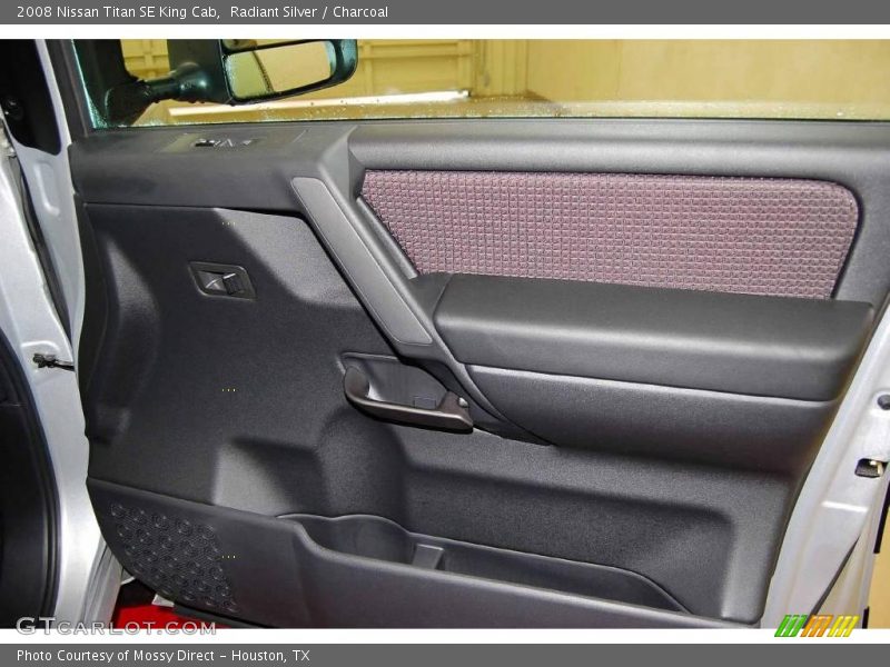 Radiant Silver / Charcoal 2008 Nissan Titan SE King Cab