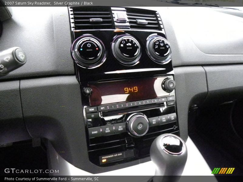 Silver Graphite / Black 2007 Saturn Sky Roadster