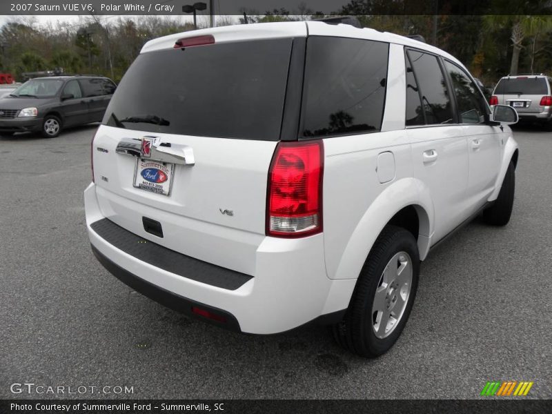 Polar White / Gray 2007 Saturn VUE V6
