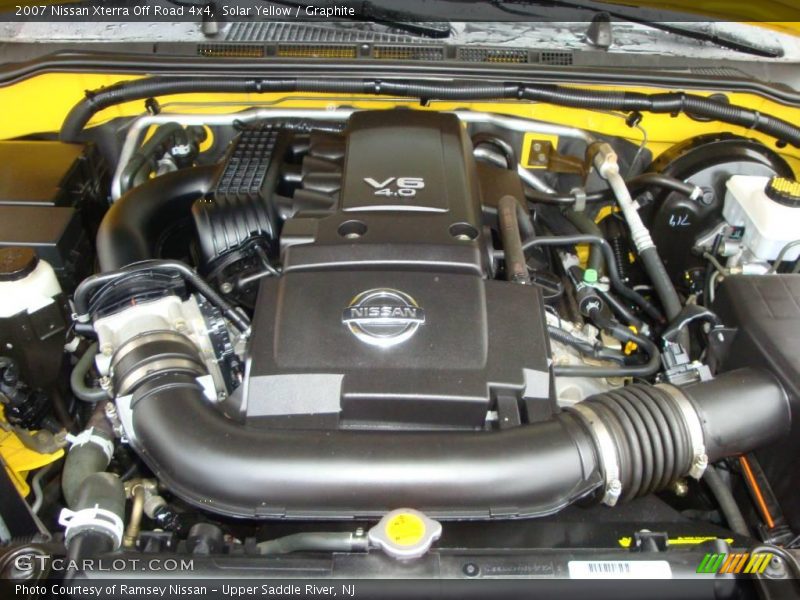 Solar Yellow / Graphite 2007 Nissan Xterra Off Road 4x4