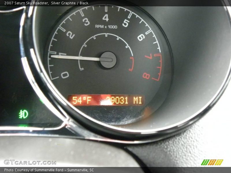 Silver Graphite / Black 2007 Saturn Sky Roadster