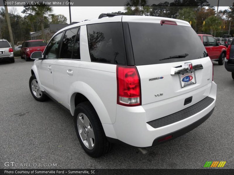 Polar White / Gray 2007 Saturn VUE V6