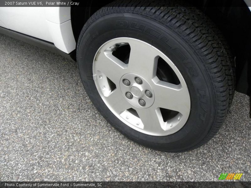 Polar White / Gray 2007 Saturn VUE V6