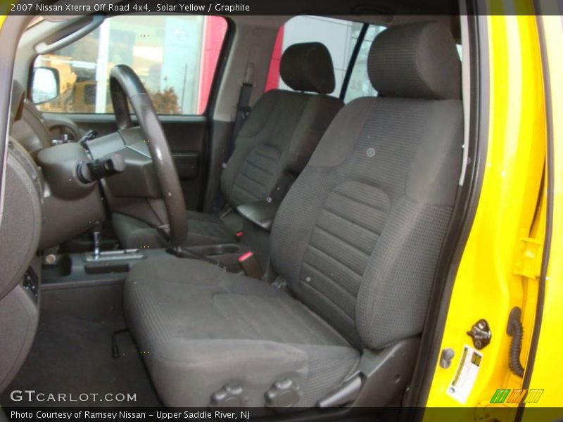 Solar Yellow / Graphite 2007 Nissan Xterra Off Road 4x4