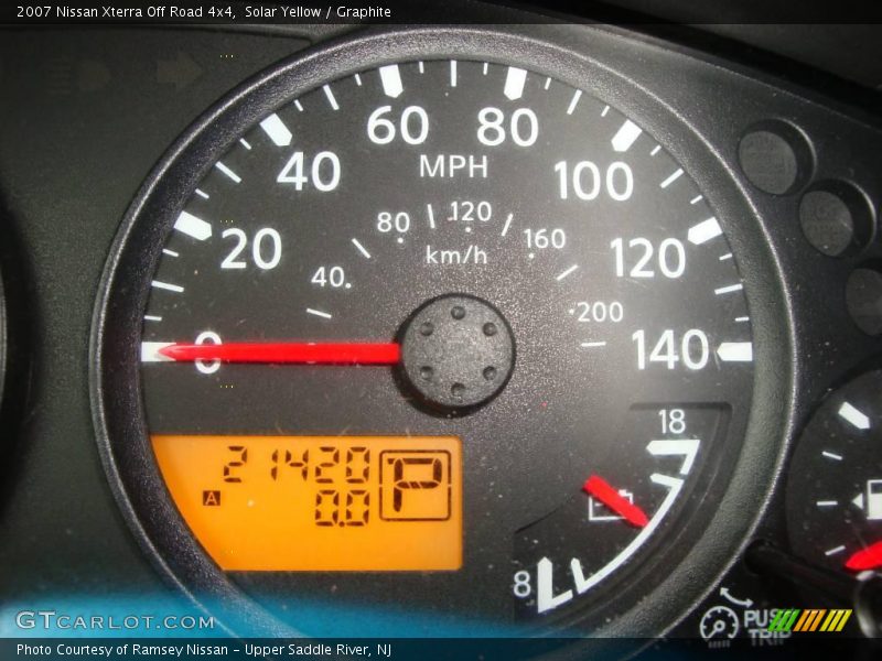 Solar Yellow / Graphite 2007 Nissan Xterra Off Road 4x4