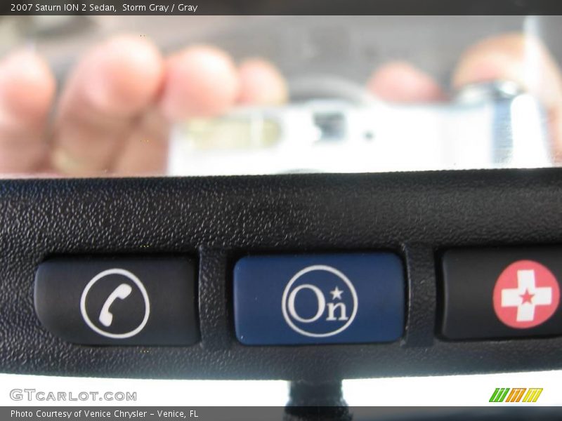 Storm Gray / Gray 2007 Saturn ION 2 Sedan
