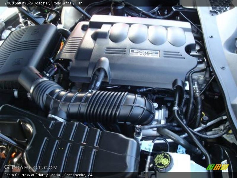 Polar White / Tan 2008 Saturn Sky Roadster