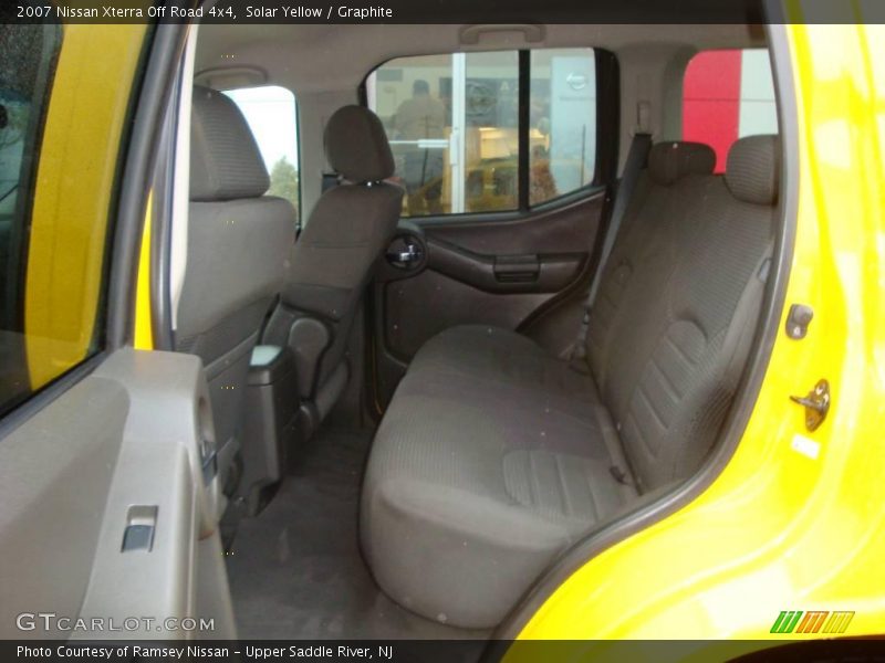 Solar Yellow / Graphite 2007 Nissan Xterra Off Road 4x4