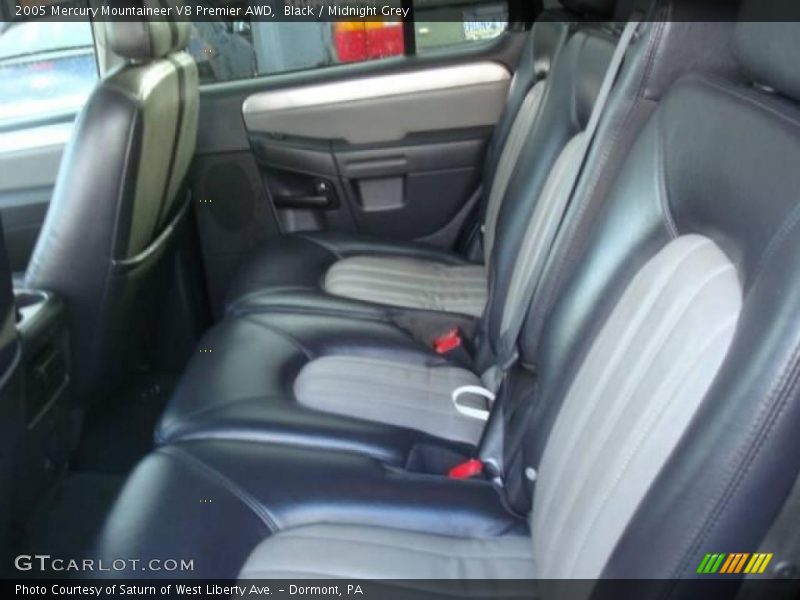 Black / Midnight Grey 2005 Mercury Mountaineer V8 Premier AWD