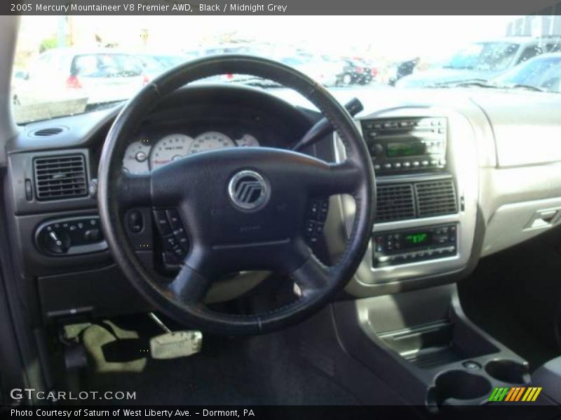 Black / Midnight Grey 2005 Mercury Mountaineer V8 Premier AWD