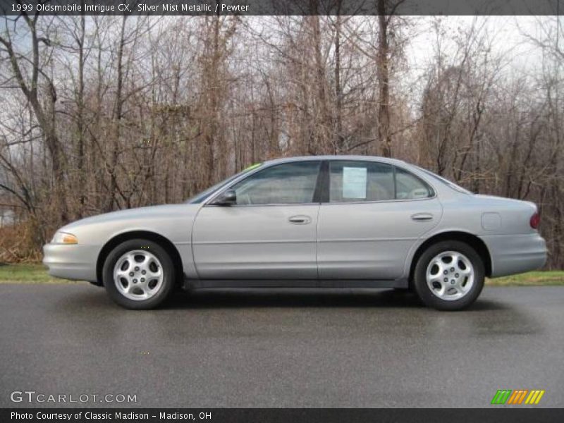 Silver Mist Metallic / Pewter 1999 Oldsmobile Intrigue GX