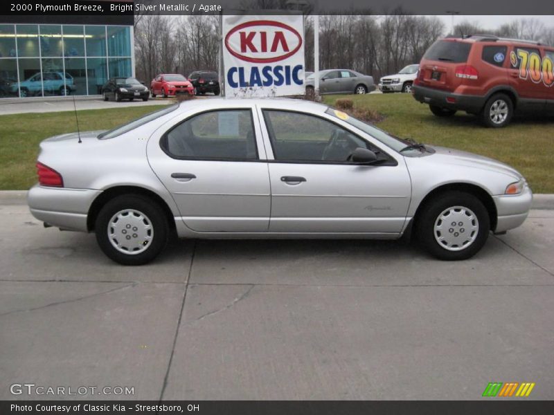 Bright Silver Metallic / Agate 2000 Plymouth Breeze