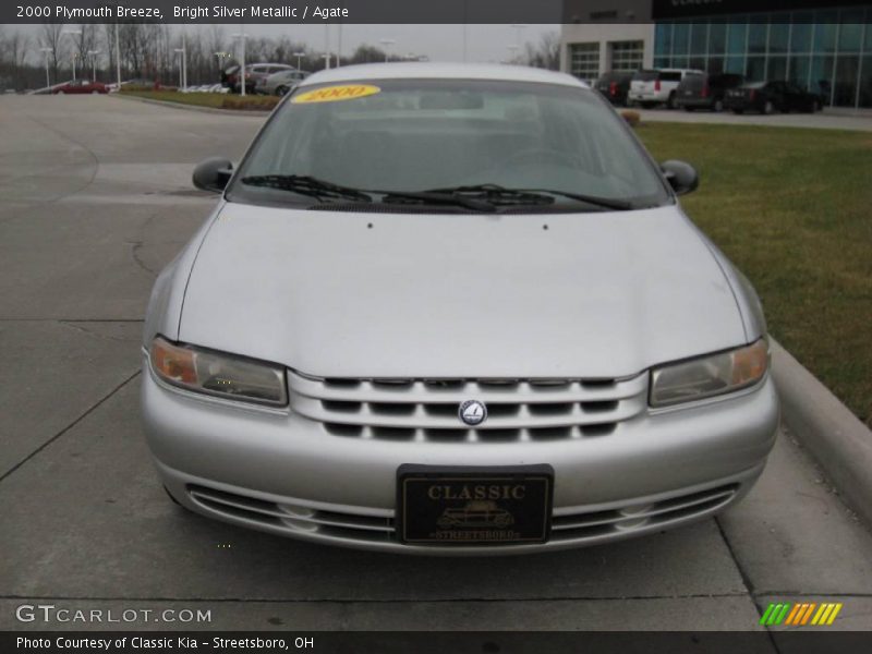 Bright Silver Metallic / Agate 2000 Plymouth Breeze