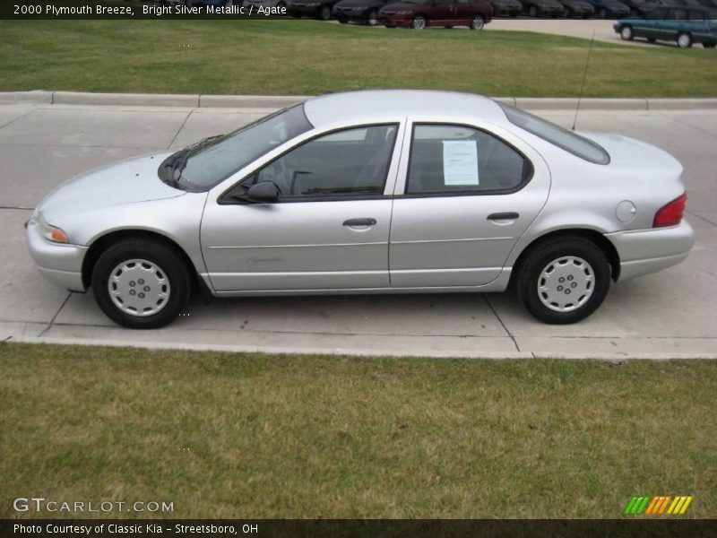 Bright Silver Metallic / Agate 2000 Plymouth Breeze
