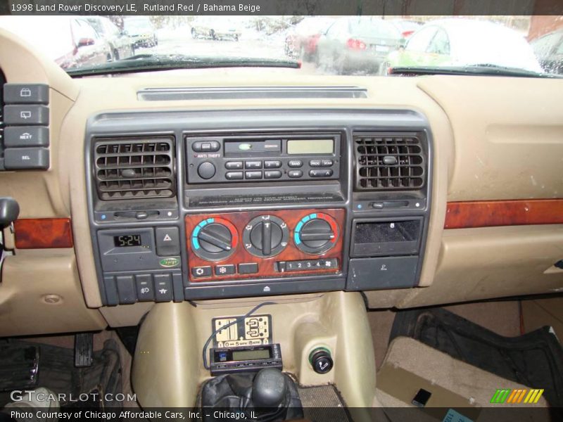 Rutland Red / Bahama Beige 1998 Land Rover Discovery LE