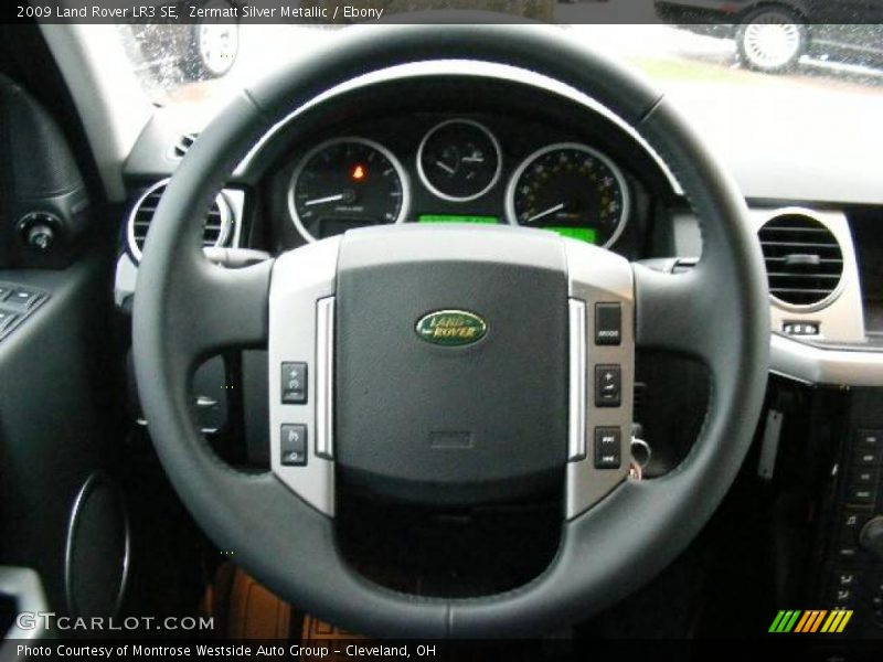 Zermatt Silver Metallic / Ebony 2009 Land Rover LR3 SE