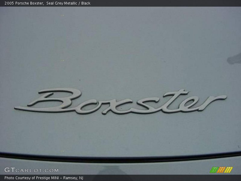 Seal Grey Metallic / Black 2005 Porsche Boxster