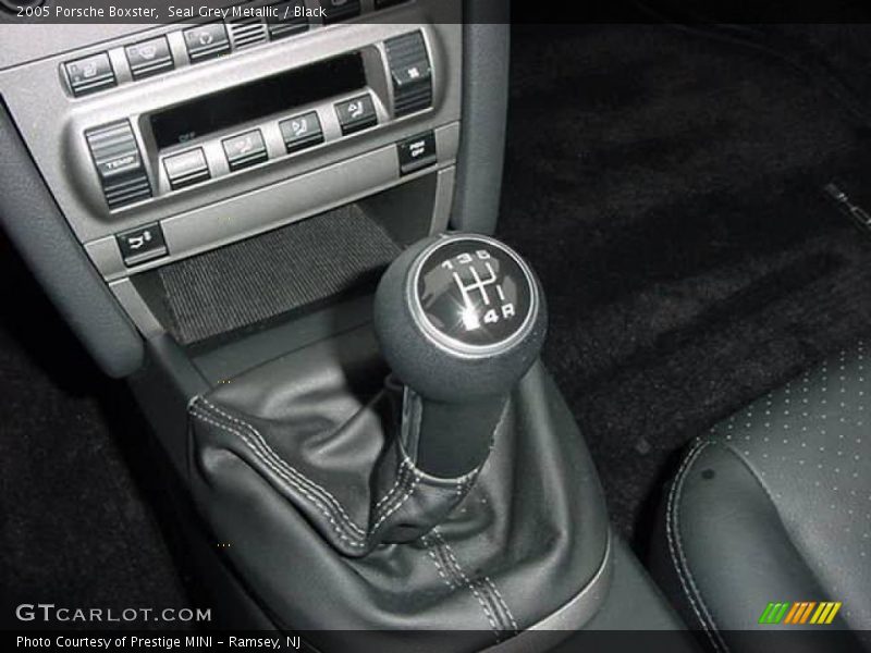 Seal Grey Metallic / Black 2005 Porsche Boxster