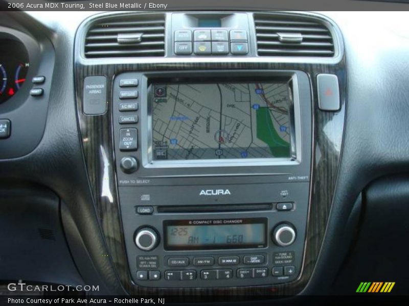 Steel Blue Metallic / Ebony 2006 Acura MDX Touring