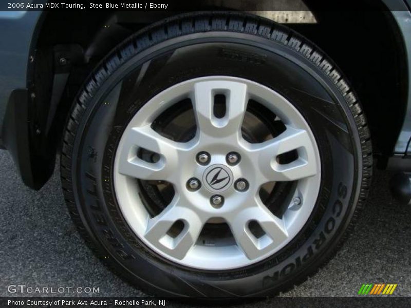 Steel Blue Metallic / Ebony 2006 Acura MDX Touring
