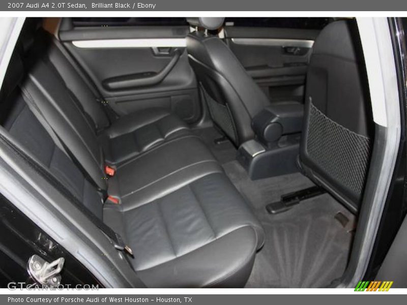 Brilliant Black / Ebony 2007 Audi A4 2.0T Sedan