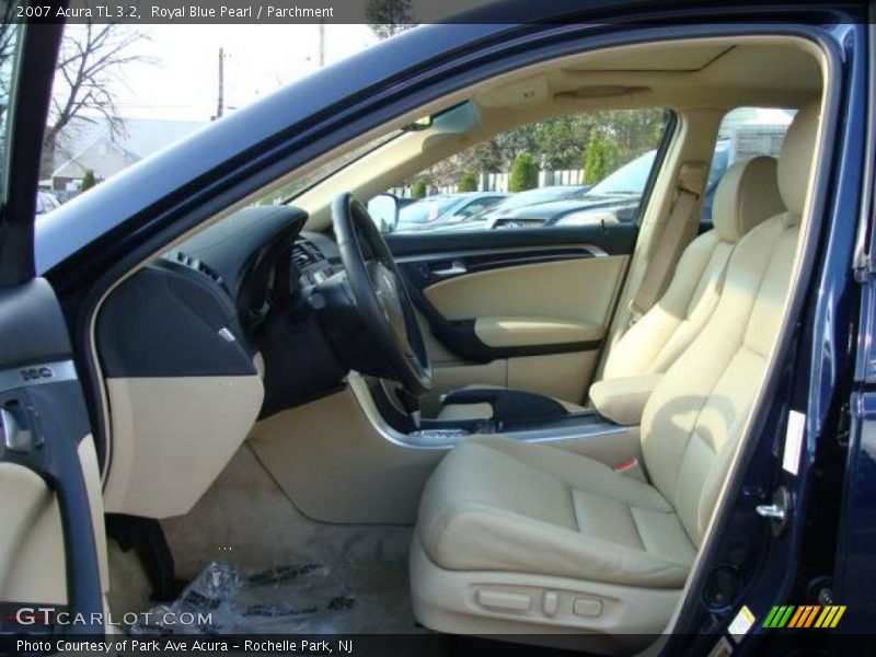 Royal Blue Pearl / Parchment 2007 Acura TL 3.2