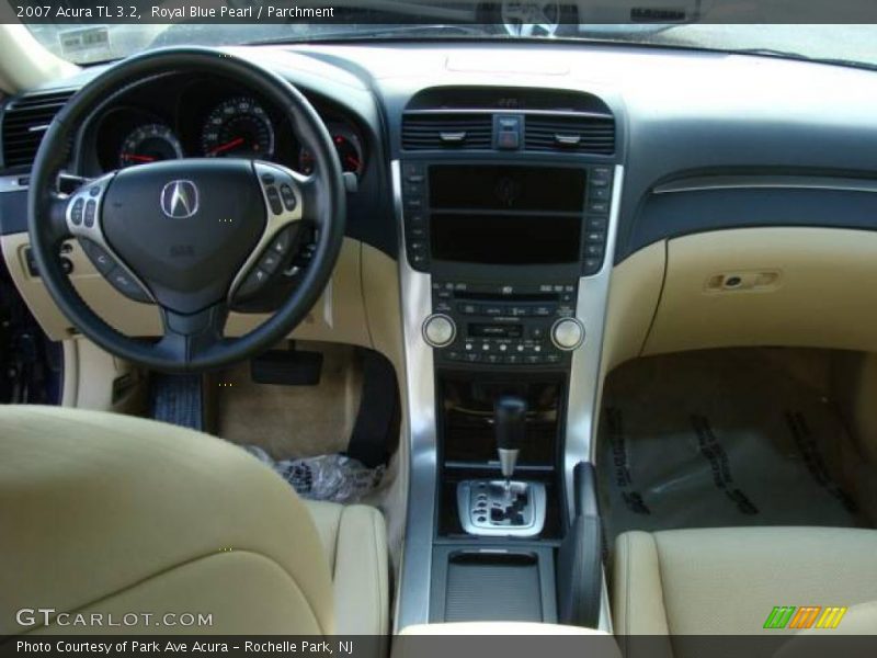 Royal Blue Pearl / Parchment 2007 Acura TL 3.2