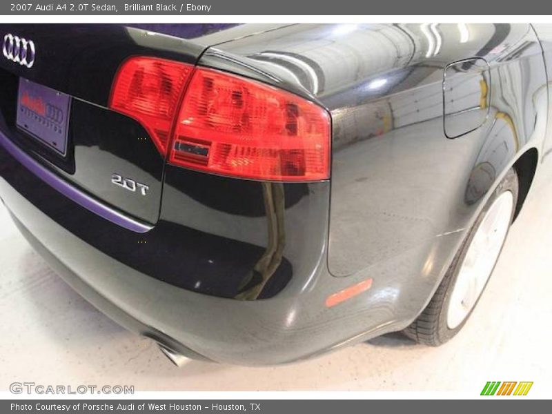 Brilliant Black / Ebony 2007 Audi A4 2.0T Sedan