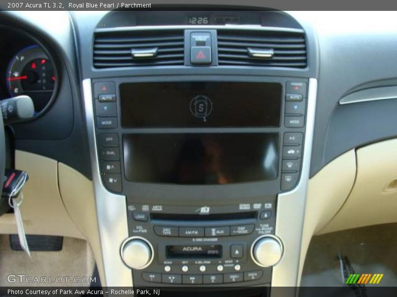 Royal Blue Pearl / Parchment 2007 Acura TL 3.2