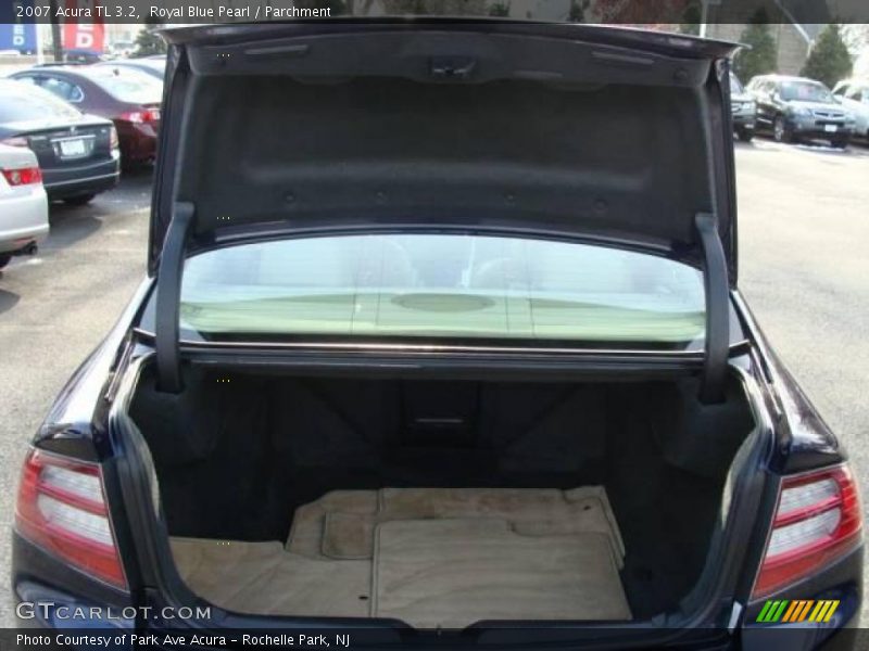 Royal Blue Pearl / Parchment 2007 Acura TL 3.2
