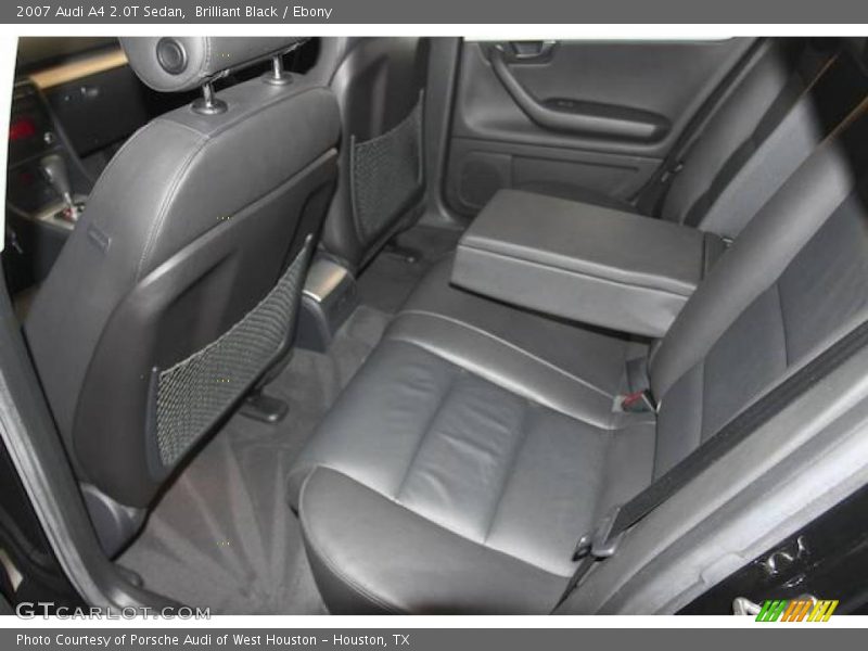Brilliant Black / Ebony 2007 Audi A4 2.0T Sedan