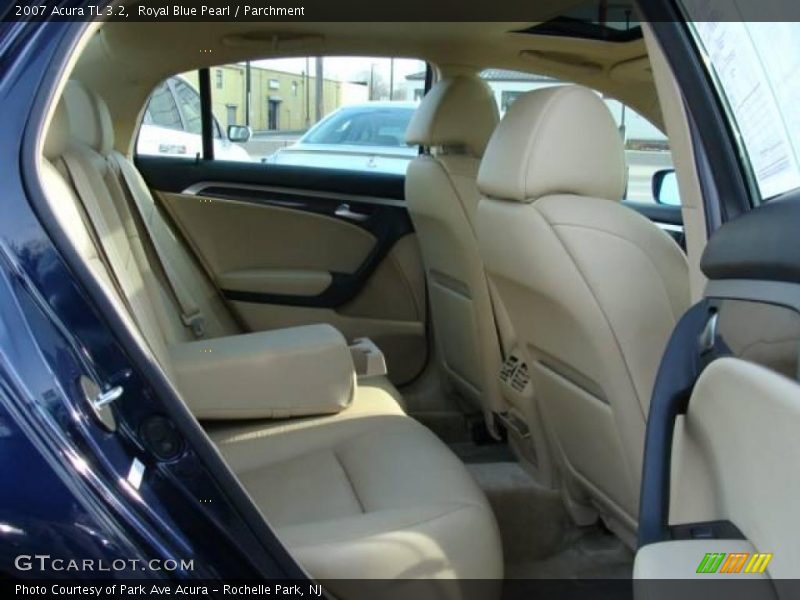 Royal Blue Pearl / Parchment 2007 Acura TL 3.2