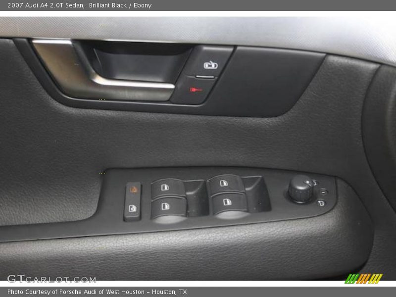 Brilliant Black / Ebony 2007 Audi A4 2.0T Sedan