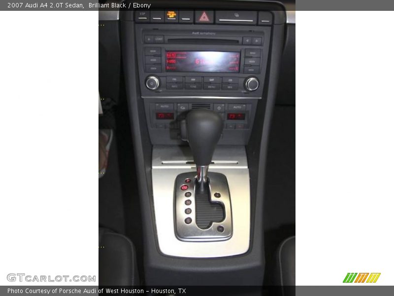 Brilliant Black / Ebony 2007 Audi A4 2.0T Sedan