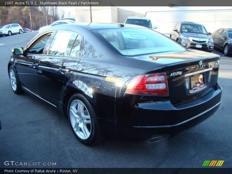 Nighthawk Black Pearl / Parchment 2007 Acura TL 3.2