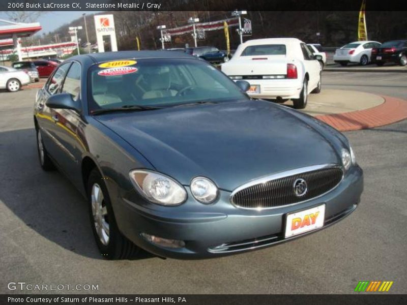Slatestone Metallic / Gray 2006 Buick LaCrosse CX