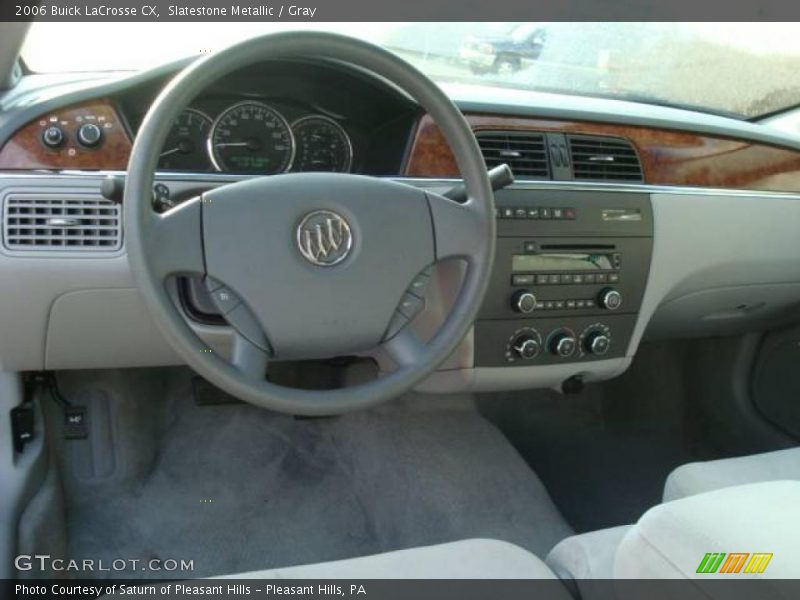 Slatestone Metallic / Gray 2006 Buick LaCrosse CX